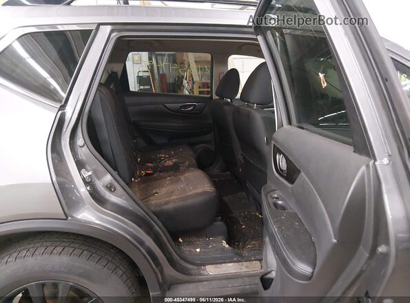 5N1AT2MV6JC819197 2018 NISSAN ROGUE Gray Widok naklejki z numerem VIN