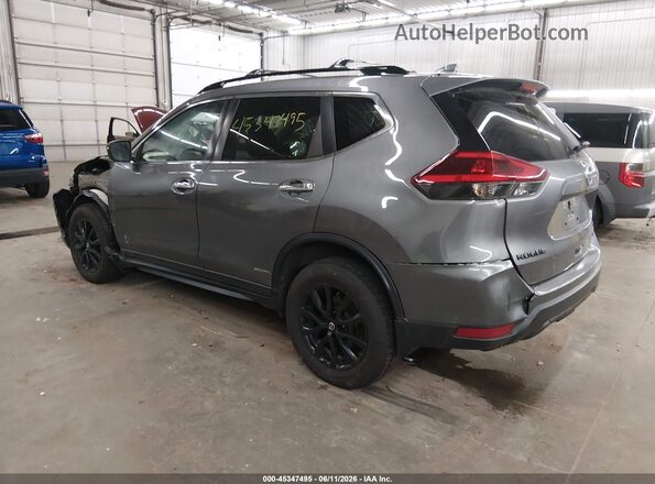 5N1AT2MV6JC819197 2018 NISSAN ROGUE Gray Tył lewy