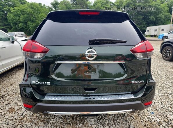 5N1AT2MV6JC826294 2018 NISSAN ROGUE Black Rear view