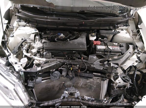5N1AT2MV6KC736144 2019 NISSAN ROGUE Белый Вид сзади