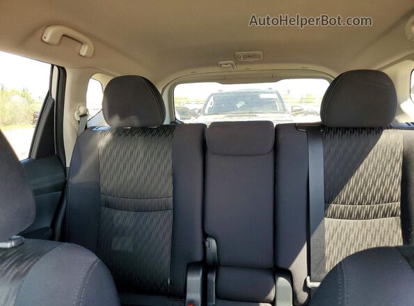 5N1AT2MV6KC772626 2019 NISSAN ROGUE Silver უკანა სავარძლების ხედი