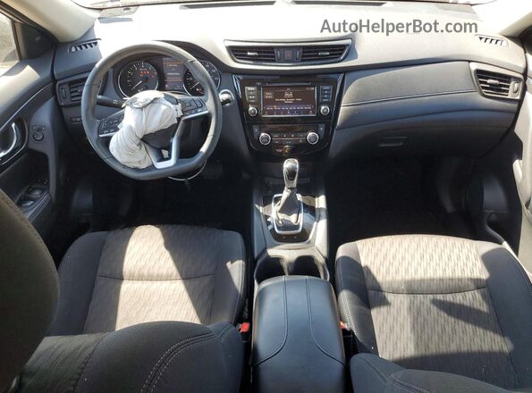 5N1AT2MV6KC772626 2019 NISSAN ROGUE Silver წინა პანელის ხედი