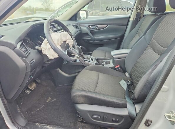 5N1AT2MV6KC772626 2019 NISSAN ROGUE Silver წინა სალონის ხედი