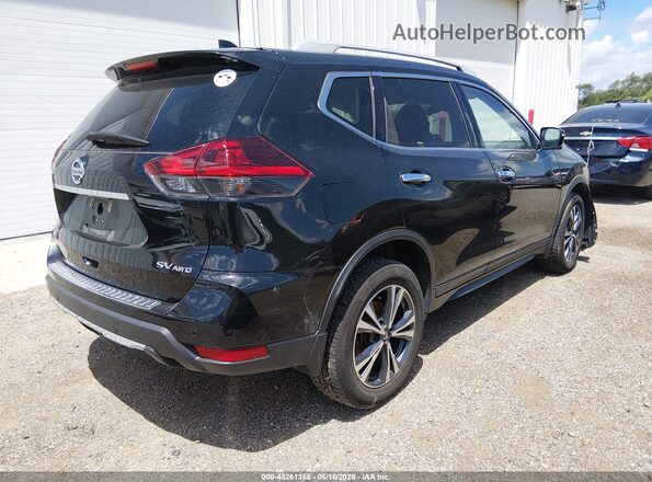 5N1AT2MV6KC776045 2019 NISSAN ROGUE Black Հետևի աջ