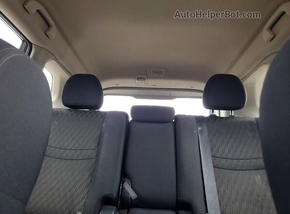 5N1AT2MV6KC817998 2019 NISSAN ROGUE Black Rear seats view