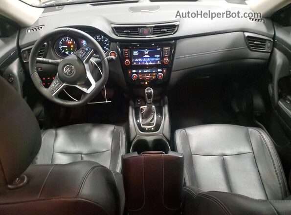 5N1AT2MV6LC752555 2020 NISSAN ROGUE Black Առջևի վահանակի տեսք