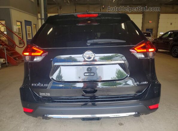 5N1AT2MV6LC752555 2020 NISSAN ROGUE Black Հետևի տեսք