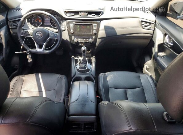 5N1AT2MV6LC772045 2020 NISSAN ROGUE Charcoal Widok deski rozdzielczej