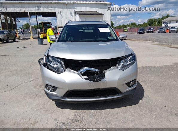 5N1AT2MV7GC754305 2016 NISSAN ROGUE Silver Սարքավորումների վահանակի տեսք