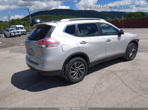 5N1AT2MV7GC754305 2016 NISSAN ROGUE Silver Հետևի աջ