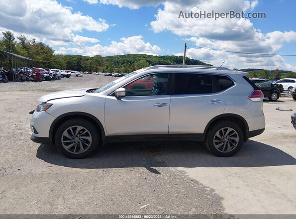 5N1AT2MV7GC754305 2016 NISSAN ROGUE Silver Սալոնի 360 աստիճան տեսք