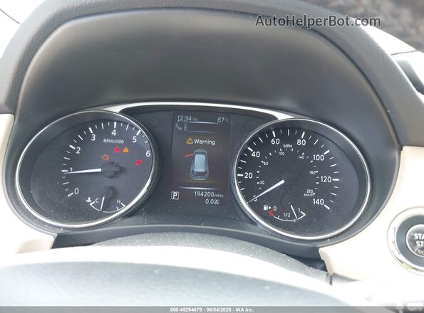 5N1AT2MV7GC759309 2016 NISSAN ROGUE Green უკანა სავარძლების ხედი