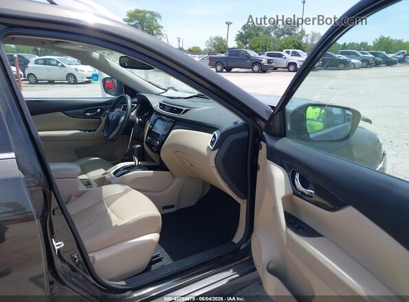 5N1AT2MV7GC759309 2016 NISSAN ROGUE Green წინა სალონის ხედი