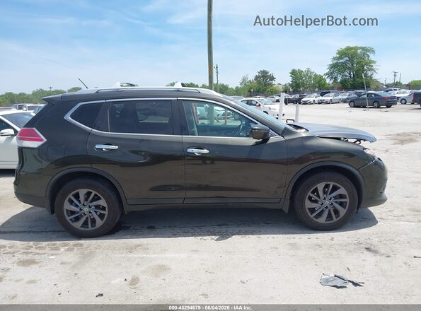 5N1AT2MV7GC759309 2016 NISSAN ROGUE Green უკანა სალონის ხედი