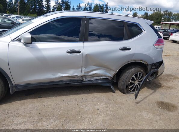 5N1AT2MV7GC762369 2016 NISSAN ROGUE Silver Vista frontal