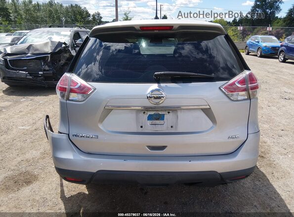 5N1AT2MV7GC762369 2016 NISSAN ROGUE Silver 