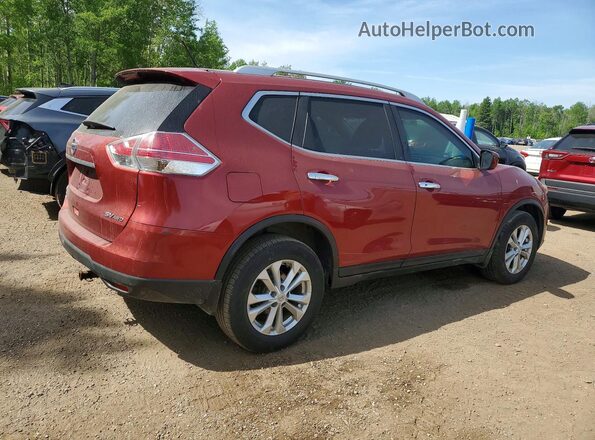5N1AT2MV7GC831691 2016 NISSAN ROGUE Red 