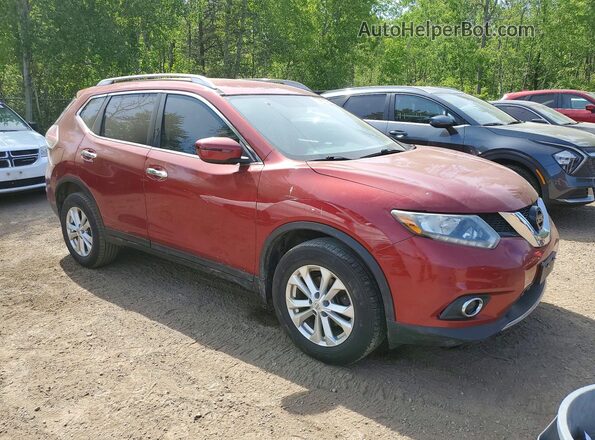 5N1AT2MV7GC831691 2016 NISSAN ROGUE Red 
