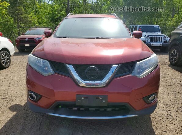 5N1AT2MV7GC831691 2016 NISSAN ROGUE Red 