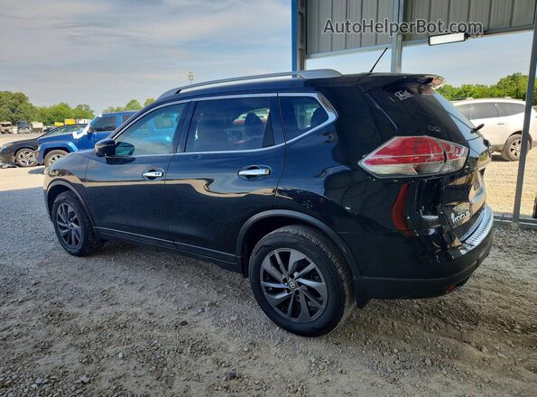 5N1AT2MV7GC842335 2016 NISSAN ROGUE Black Rear left