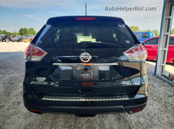 5N1AT2MV7GC842335 2016 NISSAN ROGUE Black Rear view