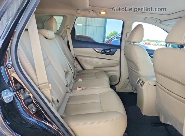 5N1AT2MV7GC842335 2016 NISSAN ROGUE Black Rear interior view