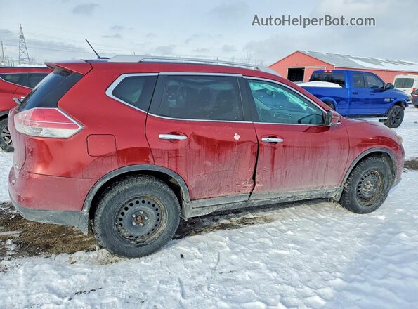 5N1AT2MV7GC893883 2016 NISSAN ROGUE Maroon 