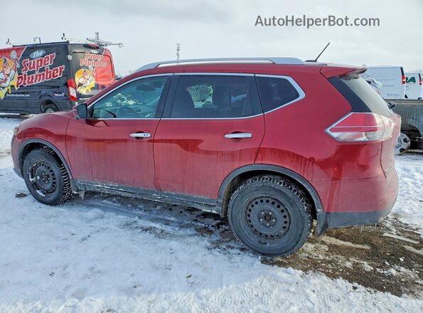 5N1AT2MV7GC893883 2016 NISSAN ROGUE Maroon 