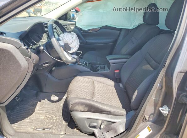 5N1AT2MV7HC753169 2017 NISSAN ROGUE Gray Front interior view