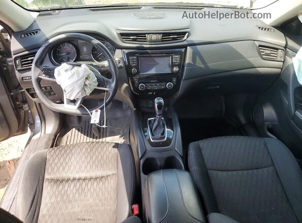 5N1AT2MV7HC753169 2017 NISSAN ROGUE Gray Dashboard view