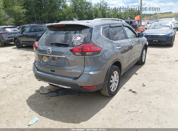 5N1AT2MV7HC774197 2017 NISSAN ROGUE Gray Trasero derecho