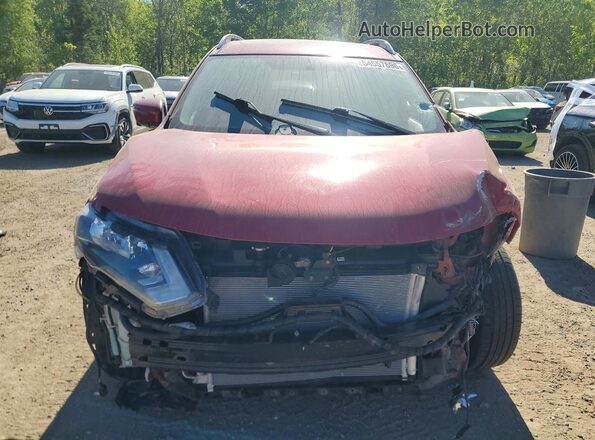 5N1AT2MV7HC794143 2017 NISSAN ROGUE Red 
