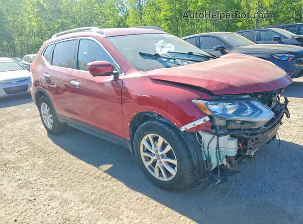 5N1AT2MV7HC794143 2017 NISSAN ROGUE Red 
