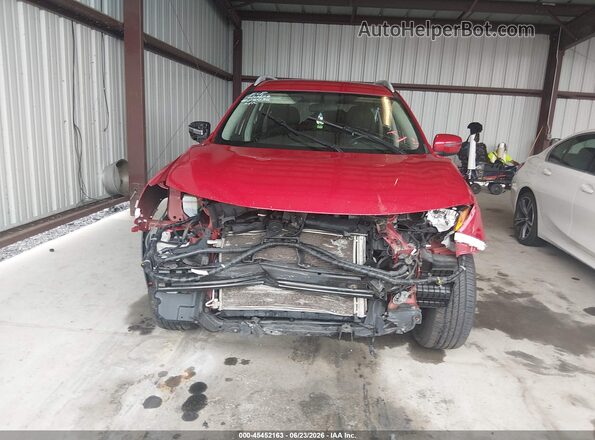 5N1AT2MV7HC795549 2017 NISSAN ROGUE Red Rear interior view