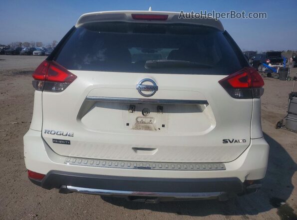 5N1AT2MV7HC808901 2017 NISSAN ROGUE Белый Вид сзади