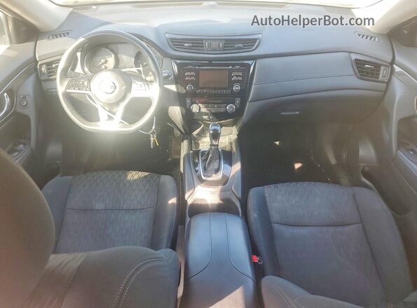 5N1AT2MV7HC808901 2017 NISSAN ROGUE Белый Вид панели приборов