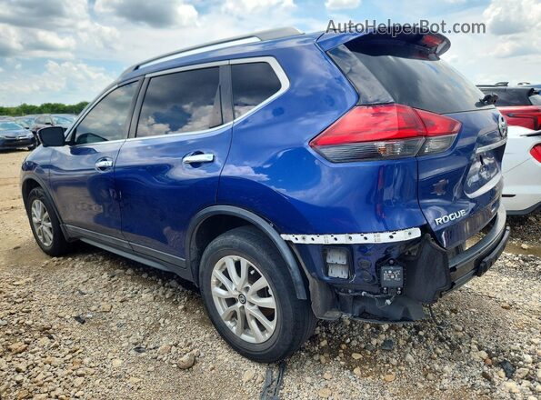 5N1AT2MV7HC875501 2017 NISSAN ROGUE Blue Հետևի ձախ