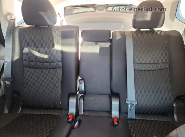 5N1AT2MV7HC875501 2017 NISSAN ROGUE Blue Հետևի նստատեղերի տեսք