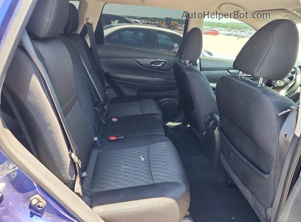 5N1AT2MV7HC875501 2017 NISSAN ROGUE Blue Սալոնի հետևի տեսք