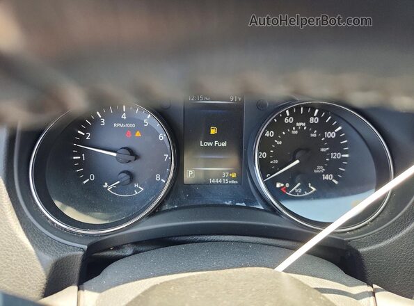 5N1AT2MV7HC875501 2017 NISSAN ROGUE Blue Սարքավորումների վահանակի տեսք