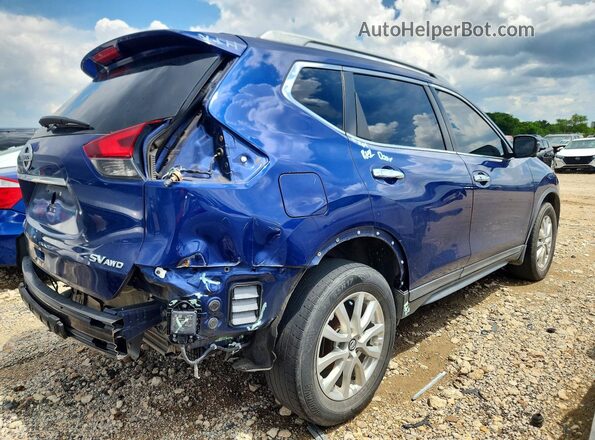 5N1AT2MV7HC875501 2017 NISSAN ROGUE Blue Հետևի աջ
