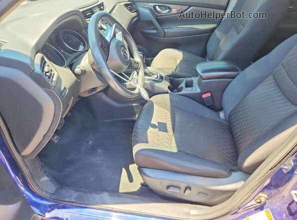5N1AT2MV7HC875501 2017 NISSAN ROGUE Blue Սալոնի դիմացի տեսք