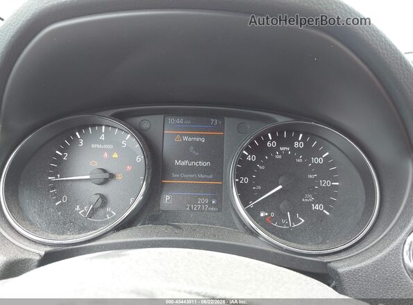 5N1AT2MV7JC730500 2018 NISSAN ROGUE Silver Widok tylnych siedzeń