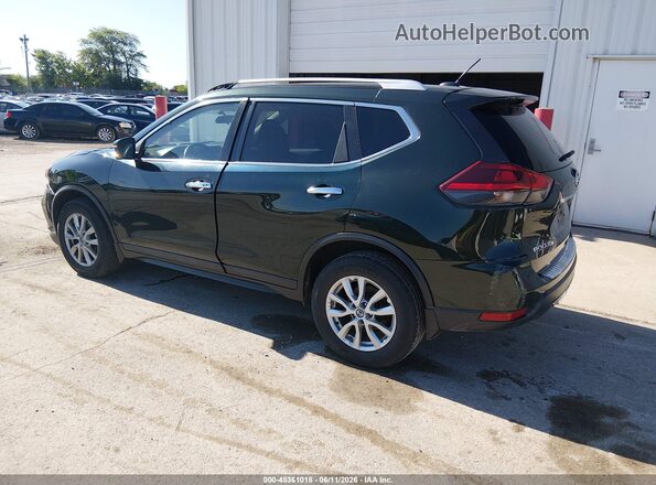 5N1AT2MV7JC805311 2018 NISSAN ROGUE Green Trasero izquierdo