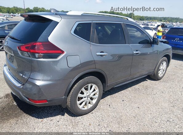 5N1AT2MV7JC831830 2018 NISSAN ROGUE Gray უკანა მარჯვენა