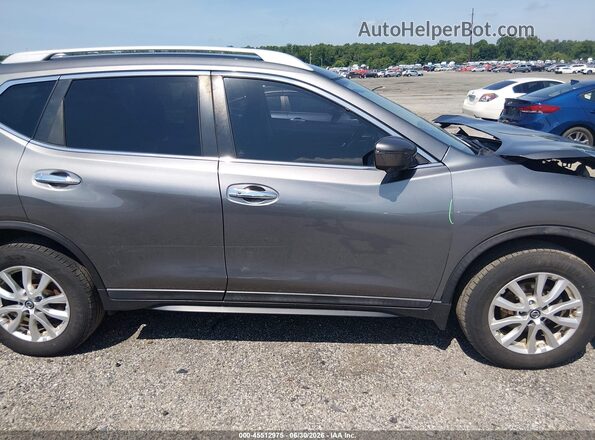 5N1AT2MV7JC831830 2018 NISSAN ROGUE Gray უკანა სალონის ხედი