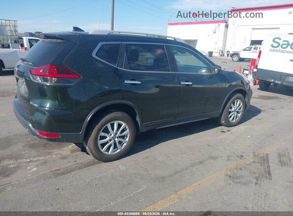 5N1AT2MV7KC703248 2019 NISSAN ROGUE Черный Задняя правая четверть