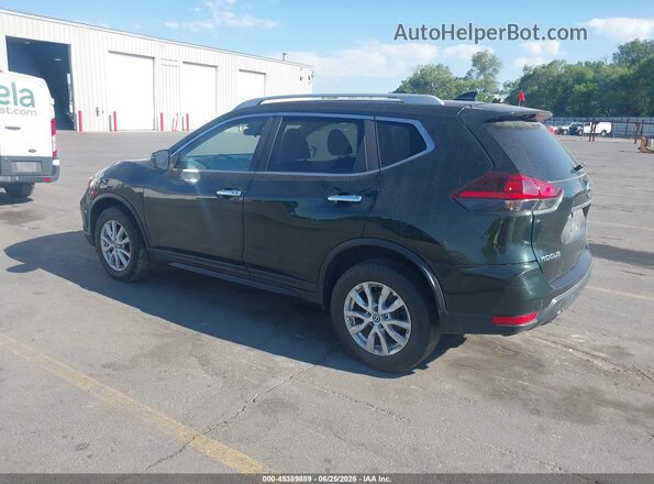 5N1AT2MV7KC703248 2019 NISSAN ROGUE Черный Задняя левая четверть