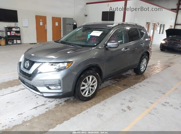 5N1AT2MV7KC720700 2019 NISSAN ROGUE Gray Przód lewy