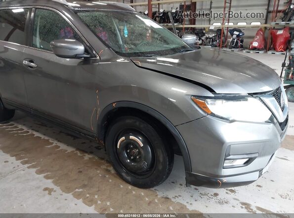 5N1AT2MV7KC720700 2019 NISSAN ROGUE Gray Widok z przodu